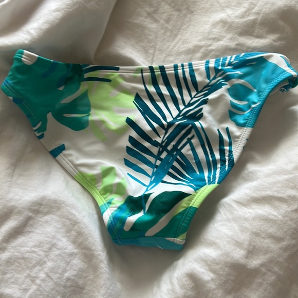 Palm leaves colorfull bathing suit bottoms - Picture 2 of 2